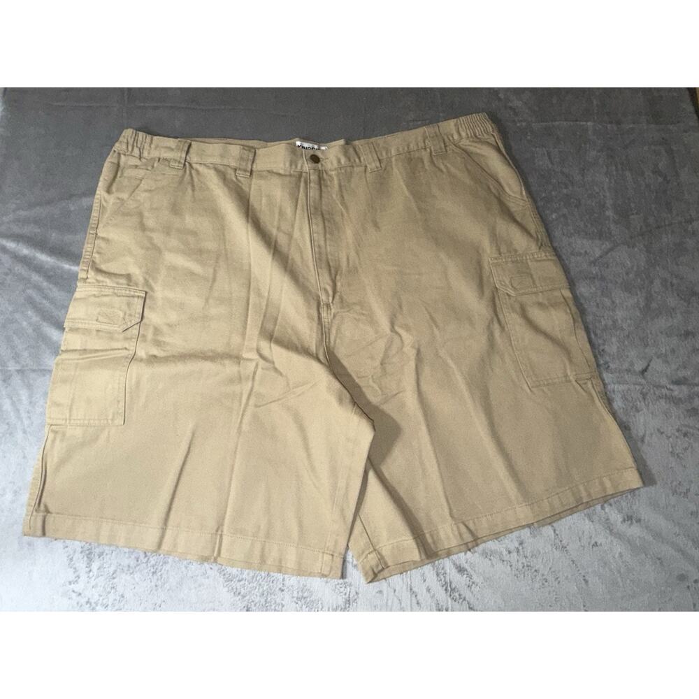 KingSize‎ Cargo Shorts Big Tall Mens Size 52 Tan Beige Cotton Chino Khaki